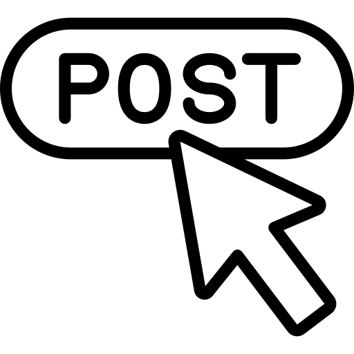 Post point post click icon