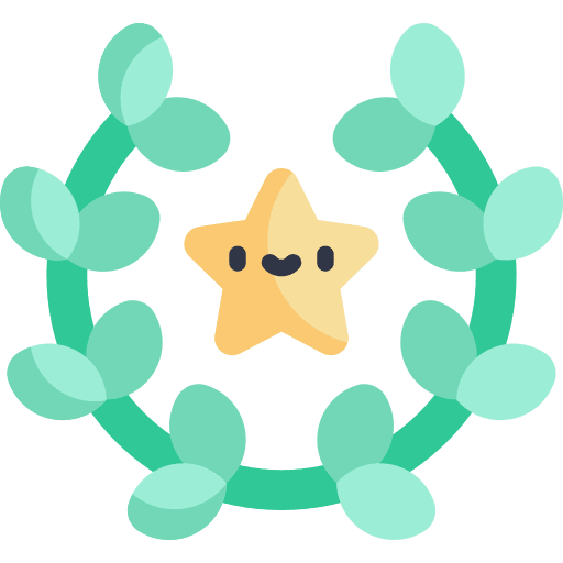 Wreath olive sport graduation icon Wreath olive sport graduation icon