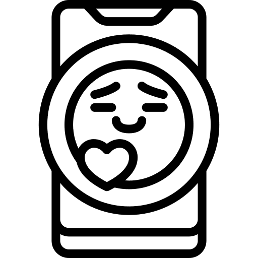 Love care love mobile icon