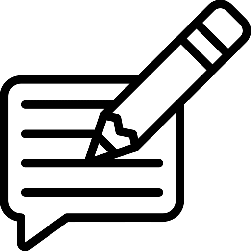 Message communication communications message icon