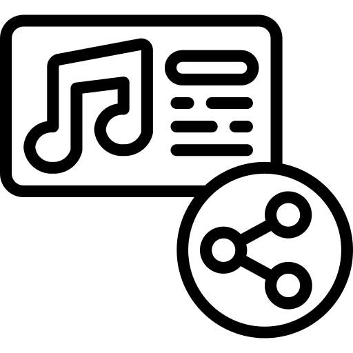 Music music and multimedia music song icon