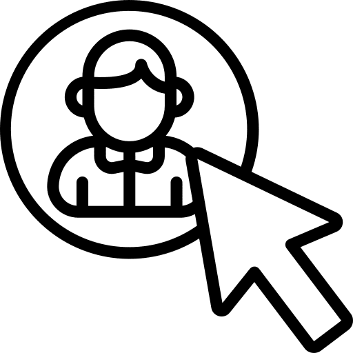 Profile person tap user icon