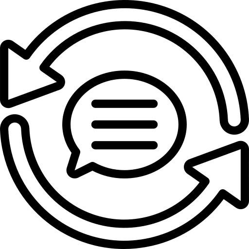 Refresh communications sync refresh icon
