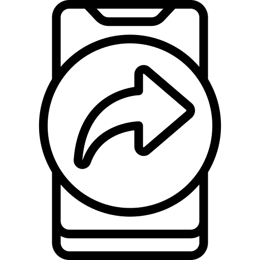 Reply phone reply message icon