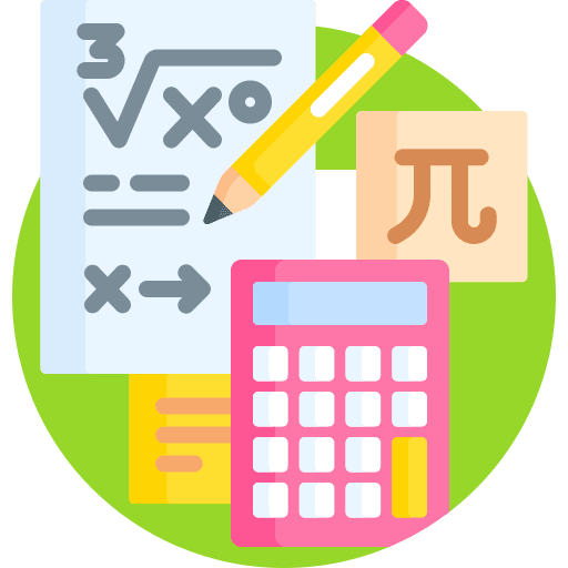 Mathematics calculator education mathematics icon