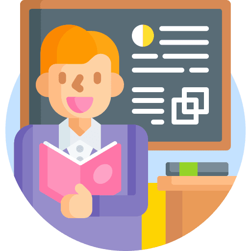 Teacher user teacher instructor icon