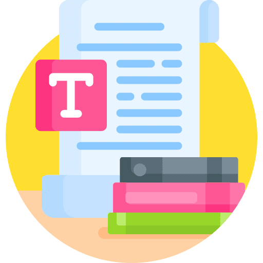 Report document school study icon