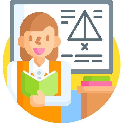 Teacher professions and jobs avatar occupation icon