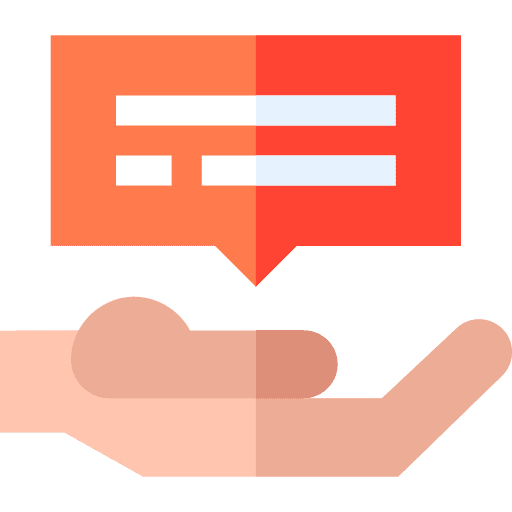 Interview conversation communications message icon Interview conversation communications message icon