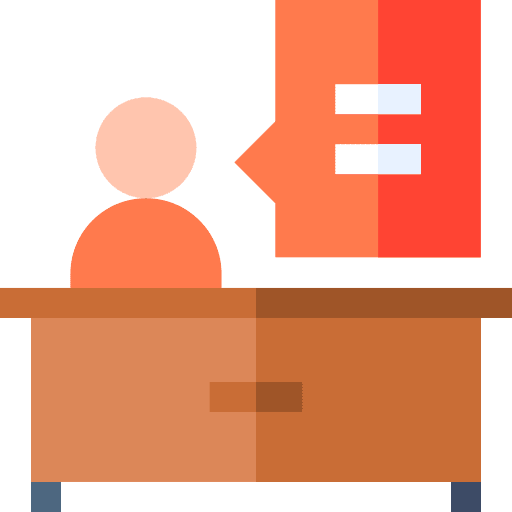 Interview speech bubble user interview icon Interview speech bubble user interview icon