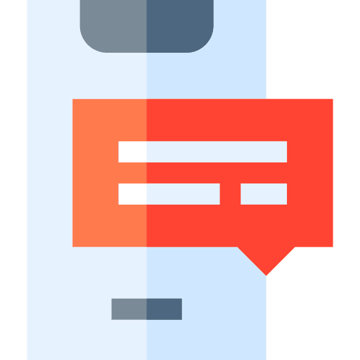 Smartphone chat box smartphone mobile phone icon Smartphone chat box smartphone mobile phone icon