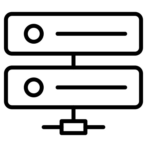 Server server hosting network icon