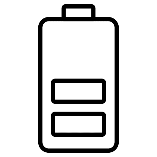 Battery low battery battery status battery icon