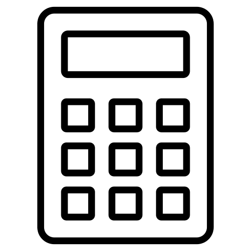 Calculator education calculator calculating icon