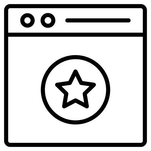 Web browser seo and web web page ui icon