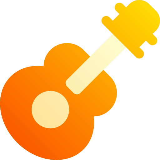 Ukelele ukulele music and multimedia guitar icon