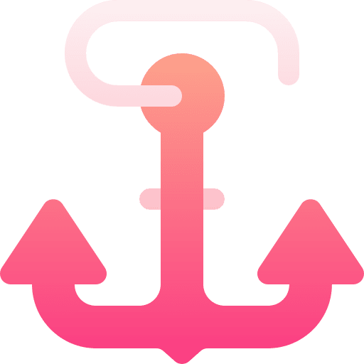 Anchor sailing navigation marine icon Anchor sailing navigation marine icon