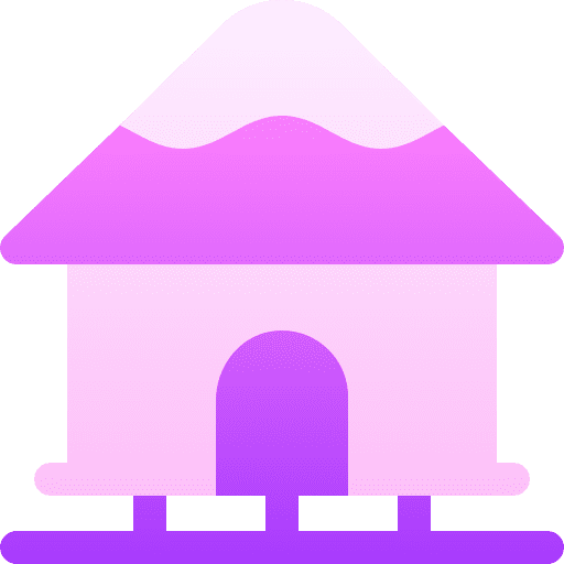 Hut travel beach beach house icon Hut travel beach beach house icon