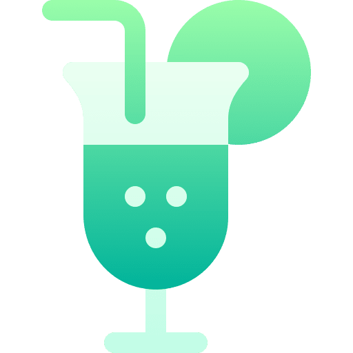Tropical drink beverage tropical drink boba icon