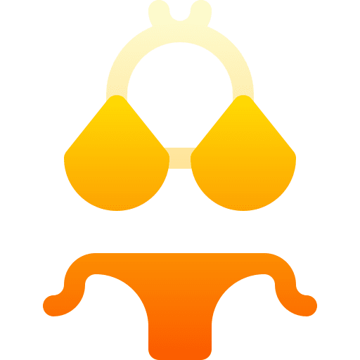 Swimsuit clothing summer bikini icon Swimsuit clothing summer bikini icon