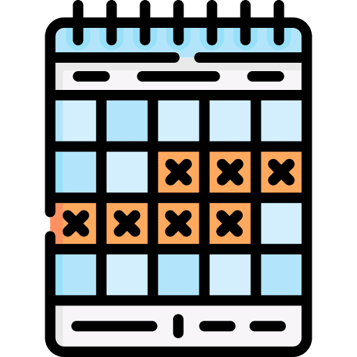 Calendar event time and date planning icon Calendar event time and date planning icon