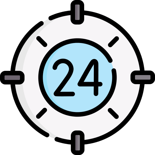 Clock help clock time and date icon Clock help clock time and date icon