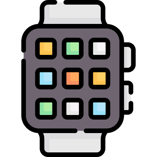 Smartwatch app smartwatch technology icon Smartwatch app smartwatch technology icon