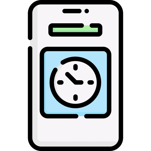 Time time electronics technology icon Time time electronics technology icon