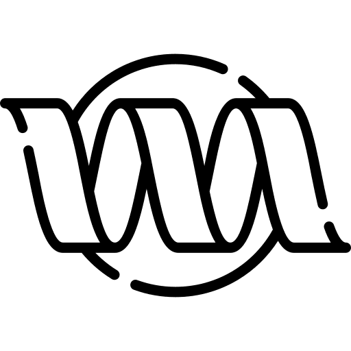 Protein curl food and restaurant protein icon