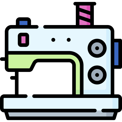 Sewing machine tailoring tailor tool icon Sewing machine tailoring tailor tool icon