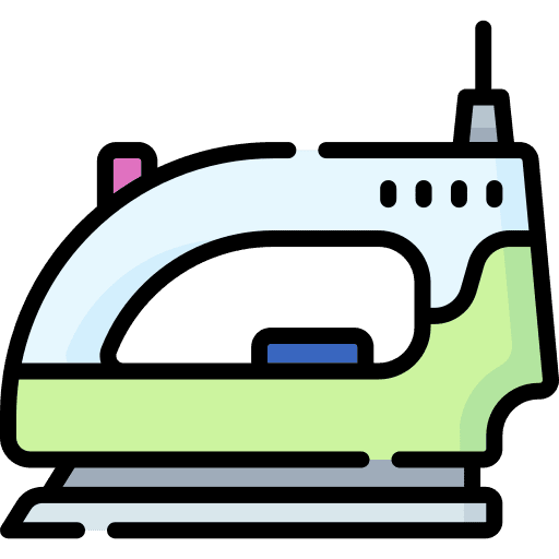 Iron tailor electric iron sewing icon Iron tailor electric iron sewing icon