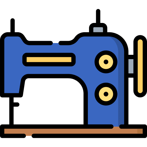 Sewing machine tailor sew hobbies and free time icon Sewing machine tailor sew hobbies and free time icon