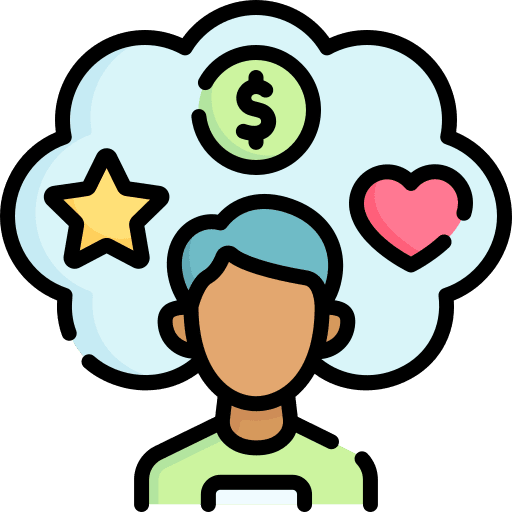 Needs kid and baby man learning icon