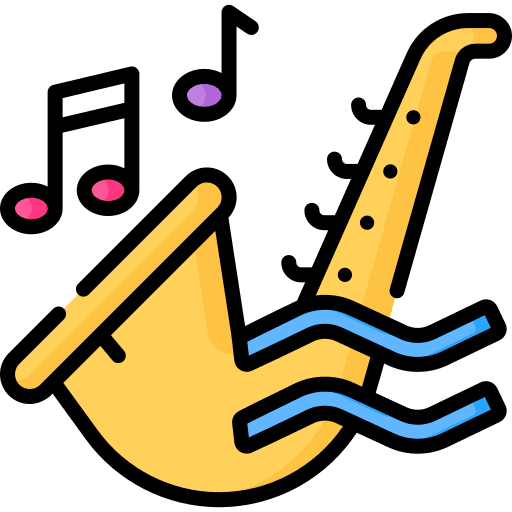 Jazz musical instrument wind instrument music and multimedia icon Jazz musical instrument wind instrument music and multimedia icon