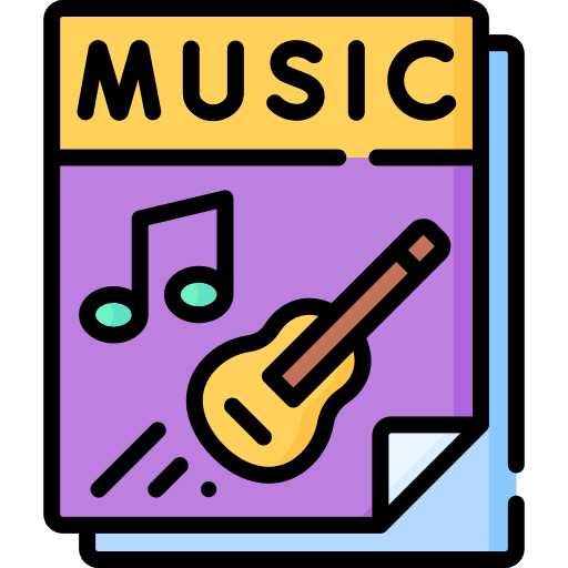 Magazine magazine files and folders music and multimedia icon