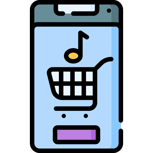 Online shop commerce and shopping coin payment icon Online shop commerce and shopping coin payment icon
