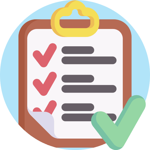 Compliance submission paper work order icon