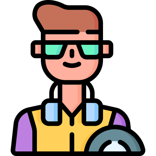 Disc jockey avatar job profile icon Disc jockey avatar job profile icon
