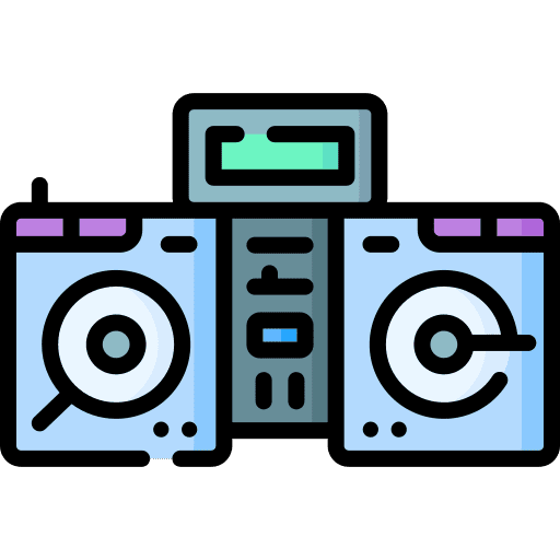 Dj mixer mixing music dj icon Dj mixer mixing music dj icon