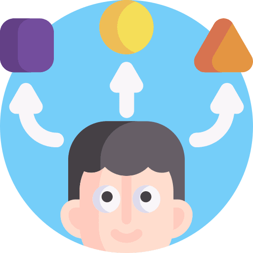 Assortment choose way options icon