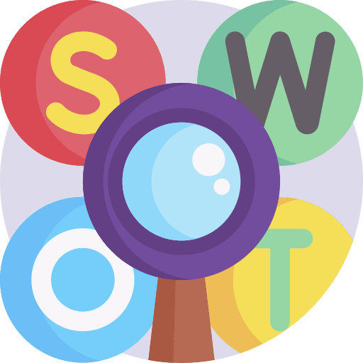 Swot analysis threat planning weakness icon