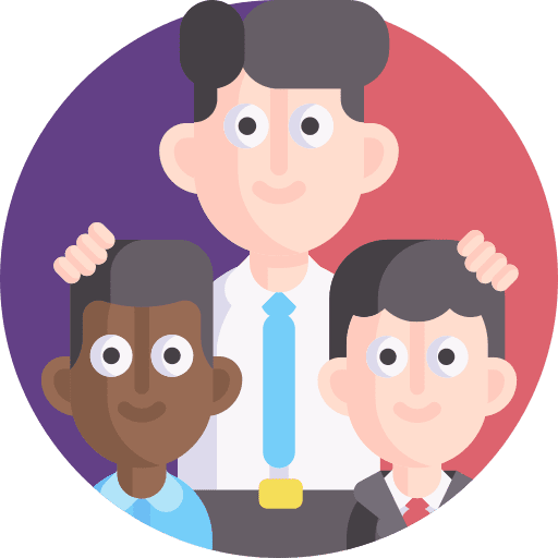Intermediary mediator mediation communications icon
