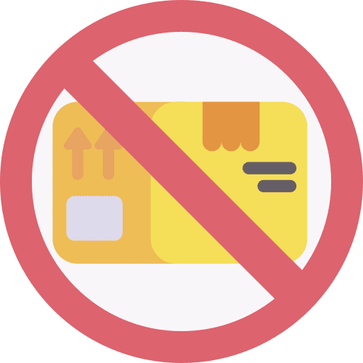 Out of stock out of stock products notification icon