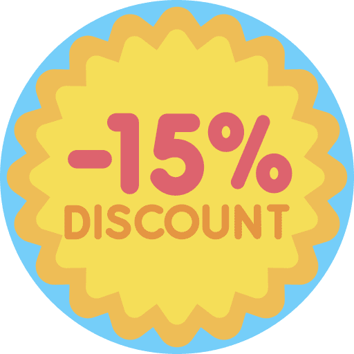 Discount discount badge commerce and shopping icon