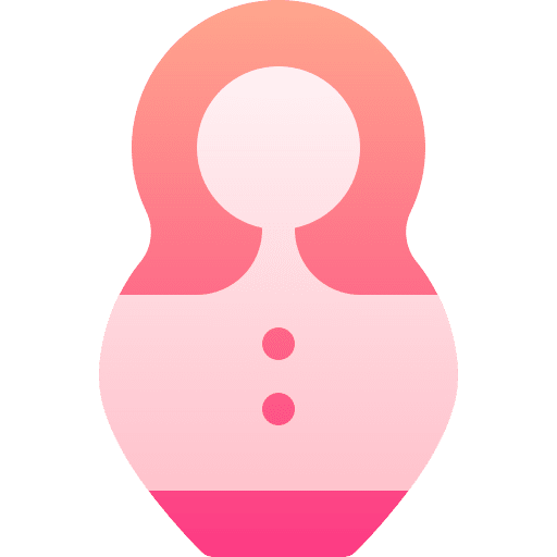 Matryoshka doll matryoshka doll traditional toy icon