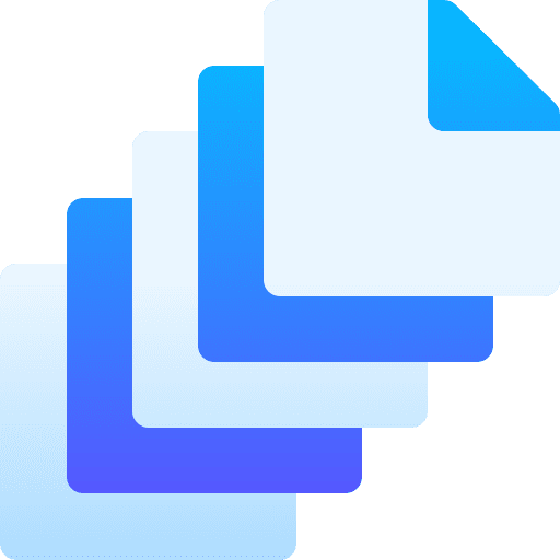 Papers diy colour craft icon