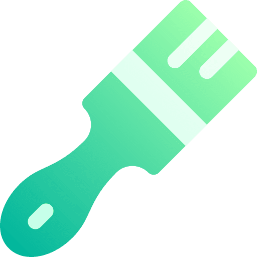 Paint brush tools paint brush artist icon
