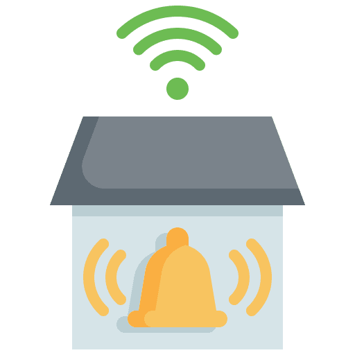 Alarm alarm system house alarm icon