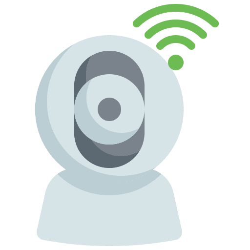 Ip camera infrared security system ip camera icon
