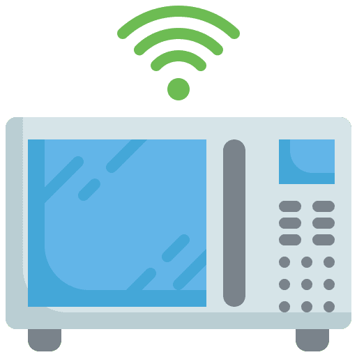 Microwave technology remote microwave oven icon Microwave technology remote microwave oven icon